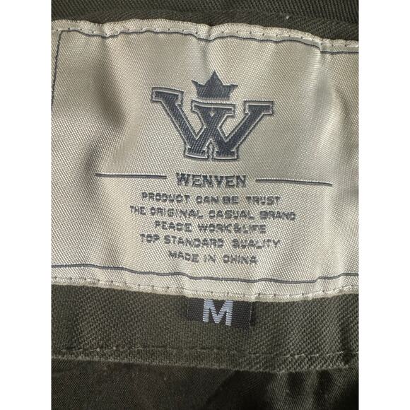 Wenven Green Military Army Field Jacket Men’s Medium Army Green - Picture 4 of 9